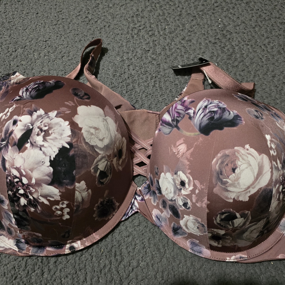 Floral Padded Bra